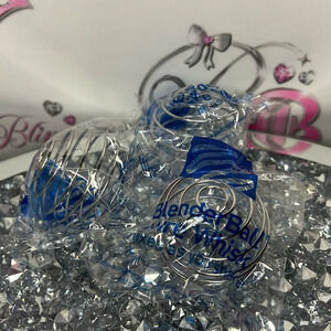 Blender ball  whiskers for food and drinks protein and more metal shareable stir